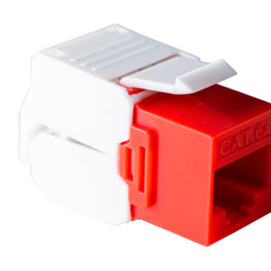 Category 6a, RJ45, Keystone Jack Module, Toolless – Unshielded