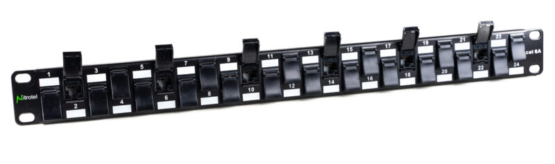 Category 6a, UTP Pre-configured Patch Panel