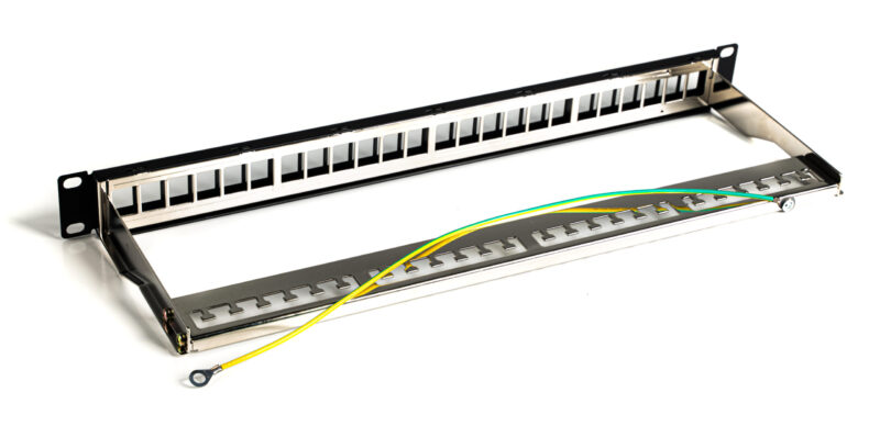 Shielded Modular Patch Panel, 24/48-ports