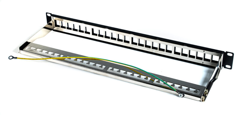 Shielded Modular Patch Panel, 24/48-ports