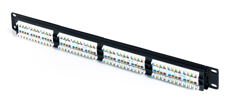 Category 6, UTP Pre-configured Patch Panel